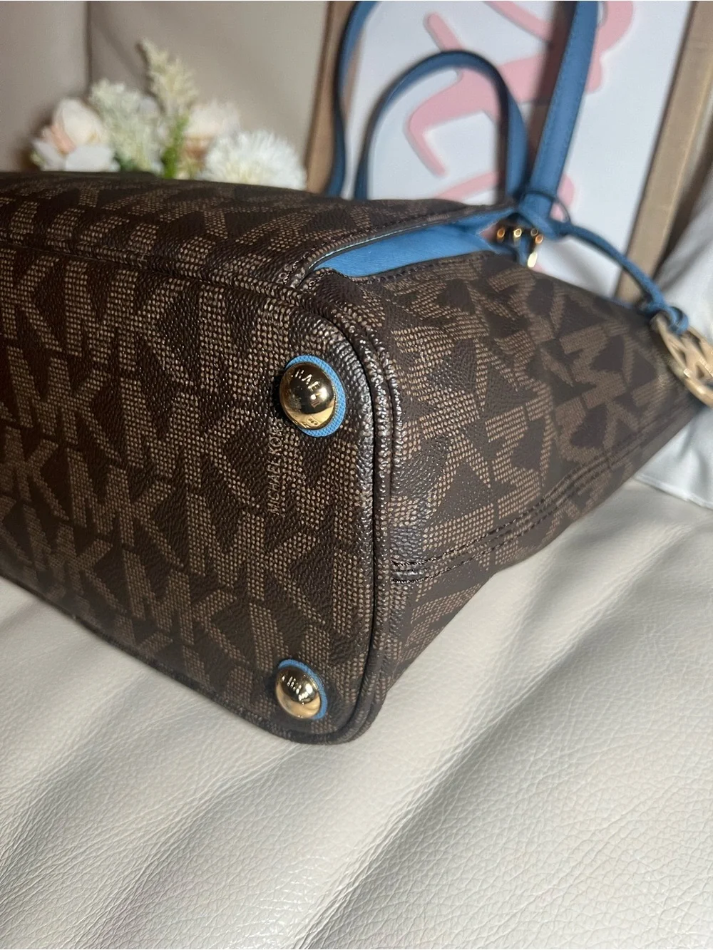 Vintage Michael Kors Jet Set Medium Snap Front Tote